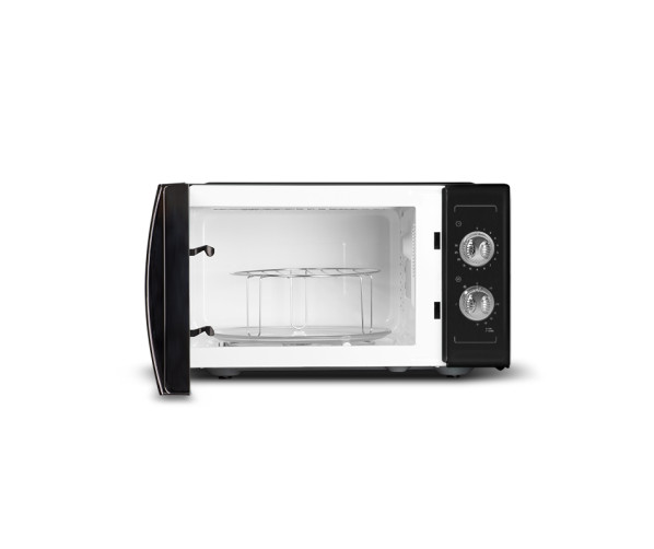 Schneider SMW23VMB retro jaren 50 magnetron - met grill - mat zwart