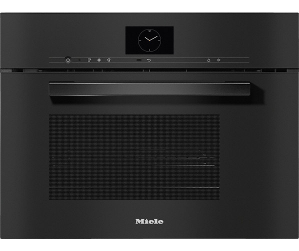 Miele DGM 7645 inbouw stoomoven met magnetron - zwart