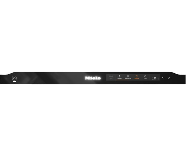 Foto van het bedieningspaneel van de Miele G7965 SCVi XXL met Autodos
