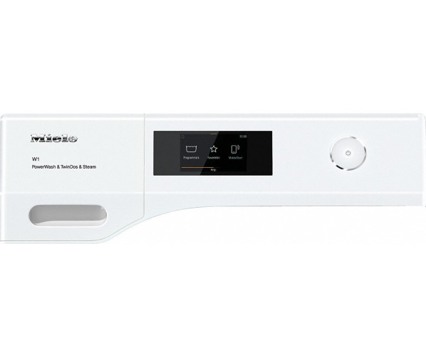 De Miele WCR890 WPS heeft een touch control bediening die vergelijkbaar werkt als uw telefoon