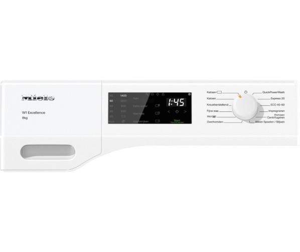 De Miele WED335 WPS wasmachine met QuickPowerWash van 0 tot schoon in minder dan 1 uur