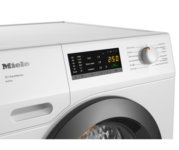 Miele WEA035WCS wasmachine - 1400 toeren, 7 kg.