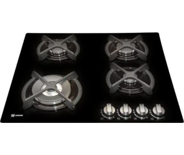 M-System MGGK64 inbouw gas kookplaat