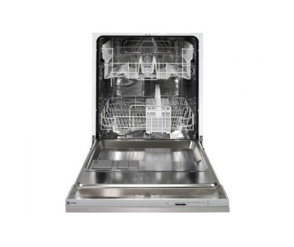 Foto van de binnenzijde van de M-SYSTEM inbouw vaatwasser MVW661