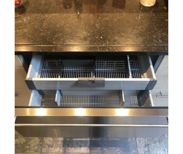 Norcool 60000005 onderbouw laden koelkast - rvs