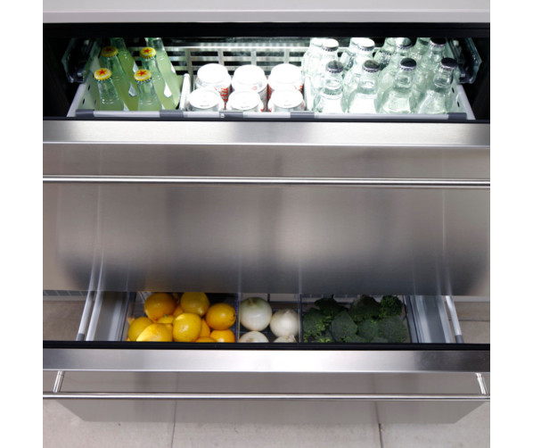Norcool 60000005 onderbouw laden koelkast - rvs