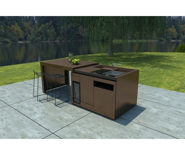 Nota COPPER mono block premium buitenkeuken