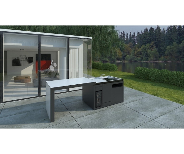 Nota WHITE ANTRACITE mono block buitenkeuken