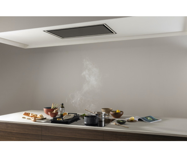 Novy 6912 inbouw plafond afzuigkap - zwart - plafondunit