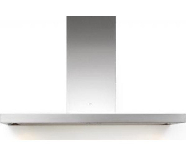 Novy 7615 wand afzuigkap - motorloos - roestvrijstaal - 120 cm. breed