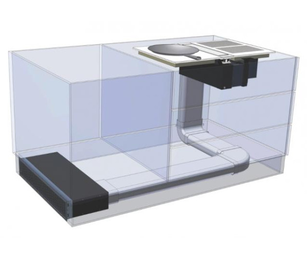 noa  Novy 7901 downdraft afzuigkap - De Schouw Witgoed