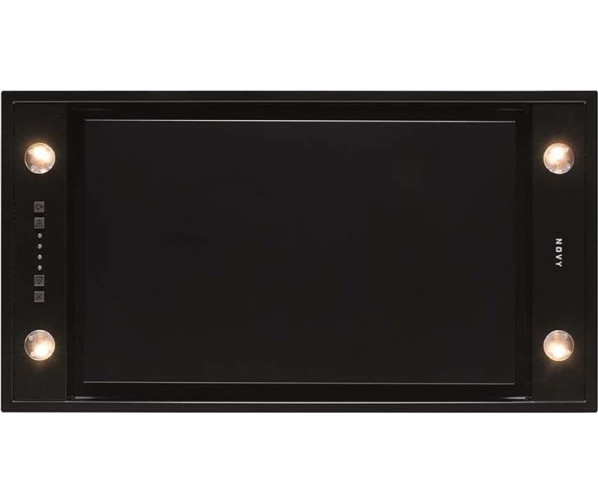 Novy 816 inbouw afzuigkap - zwart