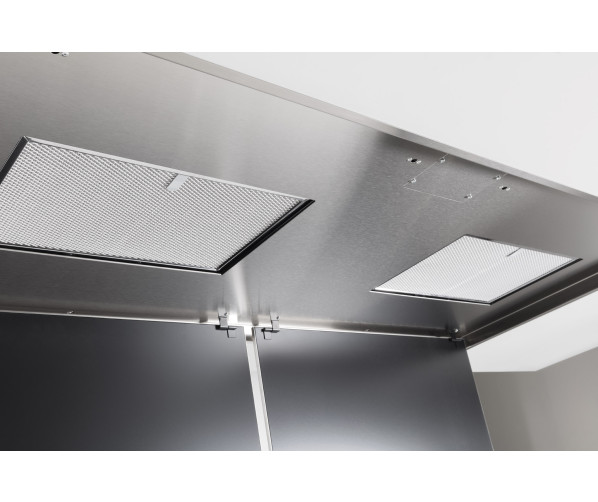 NOVY 855 plafond afzuigkap - roestvrijstaal