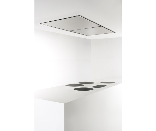 NOVY 855 plafond afzuigkap - roestvrijstaal
