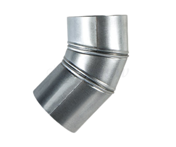 Novy 906297 aluminium bocht 45 graden - doorsnede 125 mm.