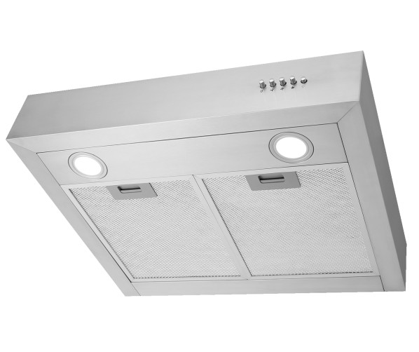 Pelgrim OWA305RVS onderbouw rvs afzuigkap