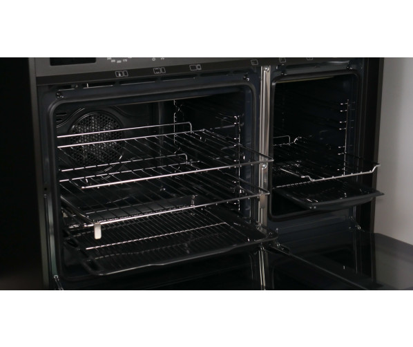 Smeg C92IMAN9 inductie fornuis met 2 ovens - antraciet - outlet