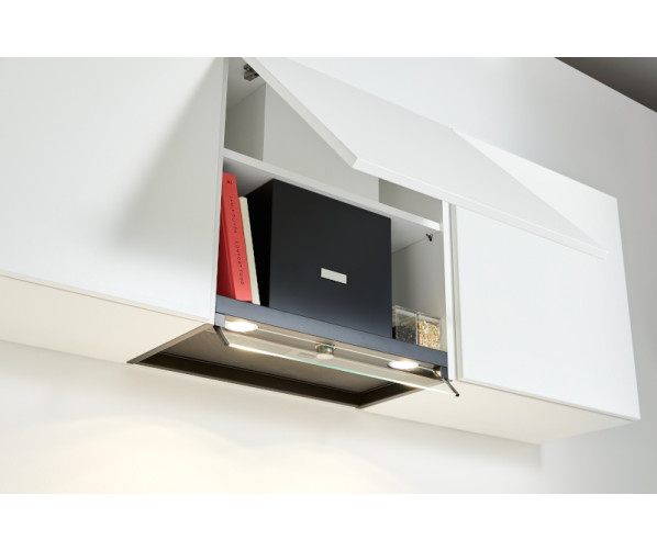 Pelgrim IBS630MAT inbouw afzuigkap - 60 cm. breed