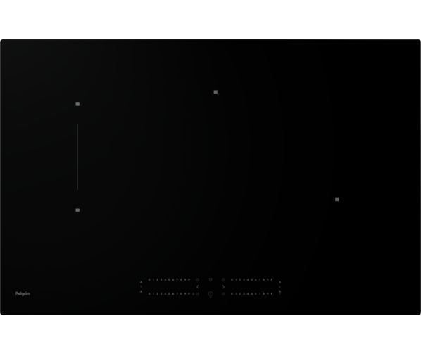 Pelgrim IK4083F inbouw inductie kookplaat - 80 cm.