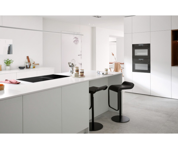 Pelgrim IKR8083F inbouw inductie kookplaat met afzuiging