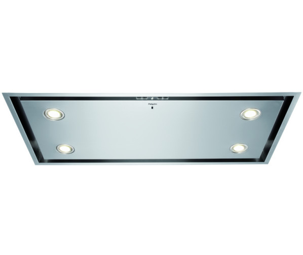 Pelgrim ISW1000RVS inbouw rvs afzuigkap