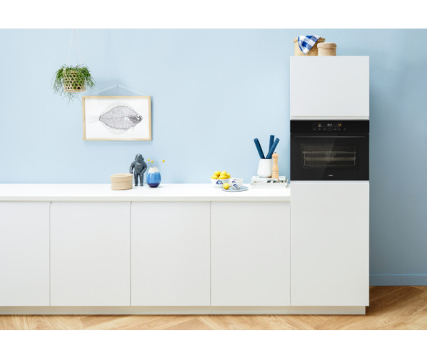 Pelgrim OM540MAT inbouw oven met magnetron - mat zwart