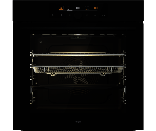 Pelgrim OP560MAT inbouw matzwart oven