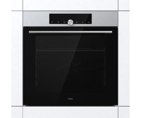 Pelgrim OP560RVS inbouw oven met pyrolyse functie