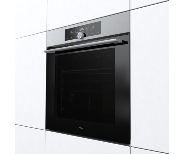 Pelgrim OP560RVS inbouw oven met pyrolyse functie
