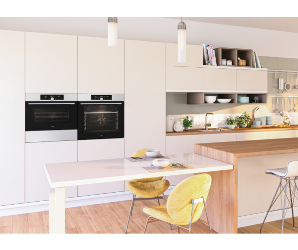 Pelgrim OP560RVS inbouw oven met pyrolyse functie