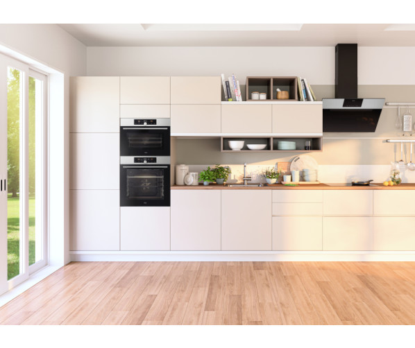Pelgrim OP560RVS inbouw oven met pyrolyse functie