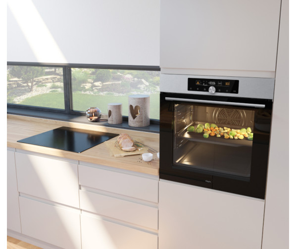 Pelgrim OP560RVS inbouw oven met pyrolyse functie
