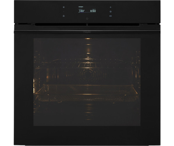 Pelgrim OP860 inbouw oven met AirFry en pryolyse - zwart