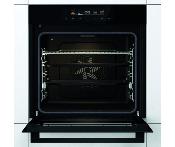 Pelgrim OPC560ZWA inbouw oven - zwart - pyryolyse - AirFryer
