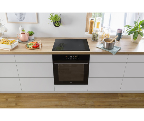 Pelgrim OPC560ZWA inbouw oven - zwart - pyryolyse - AirFryer