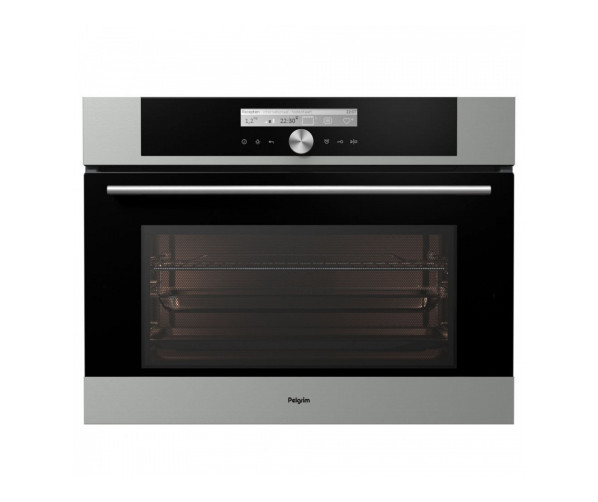 Pelgrim MAC614RVS oven met magnetron