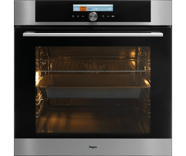 Pelgrim OVP826RVS inbouw oven met pyrolyse functie