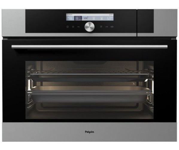Pelgrim OVS624RVS rvs combi stoomoven