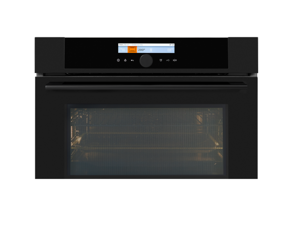 Pelgrim MAC834MAT inbouw oven met magnetron - matzwart