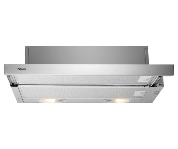 Pelgrim SLK635RVS afzuigkap vlakscherm