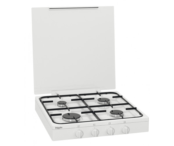 Pelgrim PK454WIT vrijstaande gas kookplaat