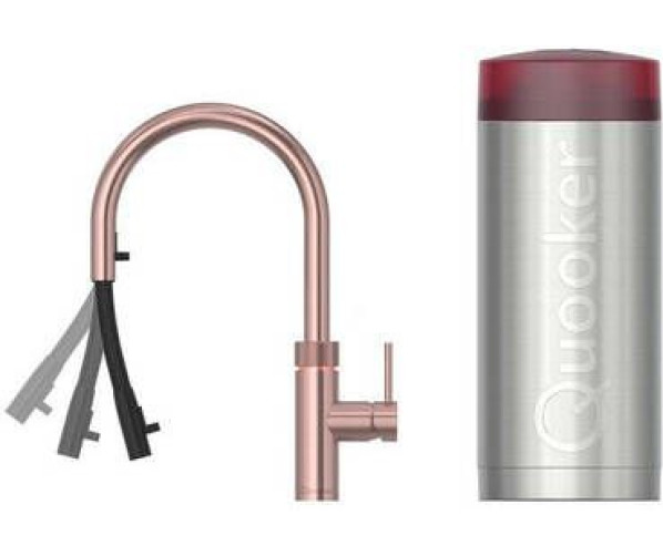 Quooker COMBI+ Flex ROSE KOPER- kokend water kraan met boiler