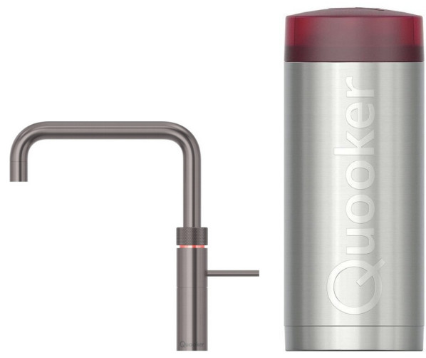 Quooker COMBI Fusion Square GUNMETAL - kokend water kraan