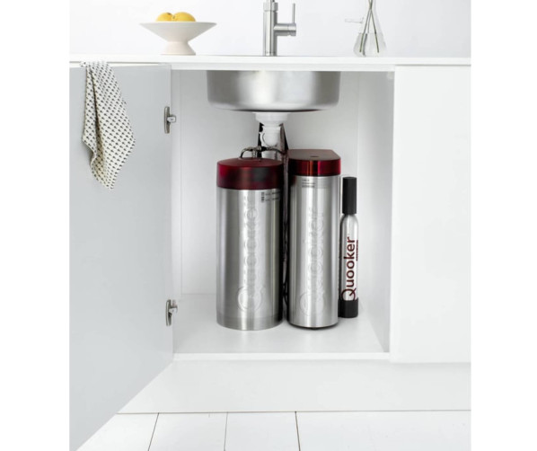 Quooker PRO3 & CUBE Front koud, bruisend en kokend water kraan