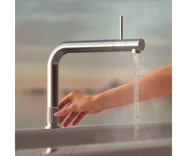 Quooker PRO3 & CUBE Front koud, bruisend en kokend water kraan