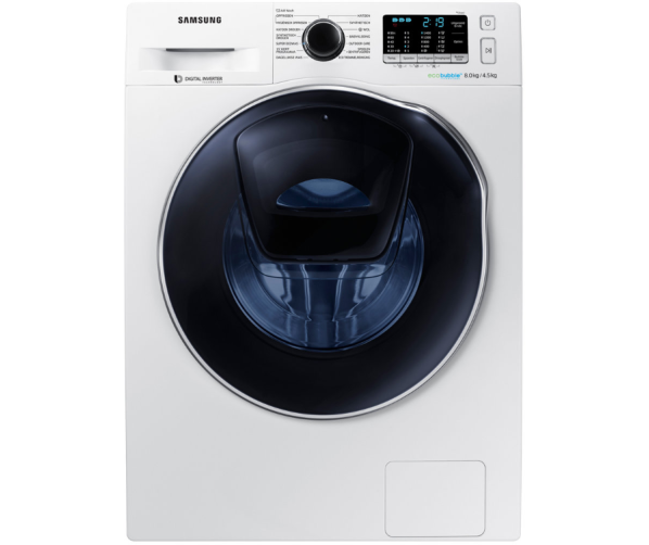 Samsung WD80K5A00OW was/droogcombinatie