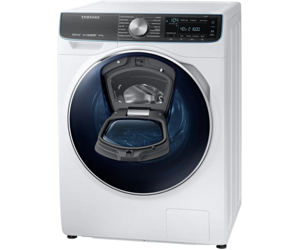 Kledingstuk vergeten? Geen probleem met de AddWash functie op de Samsung WW80M760NOM wasmachine