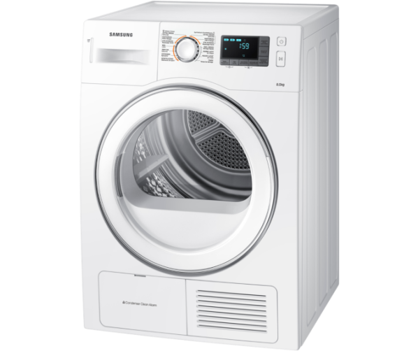 De Samsung DV80H4100CW beschikt over 9 programma's