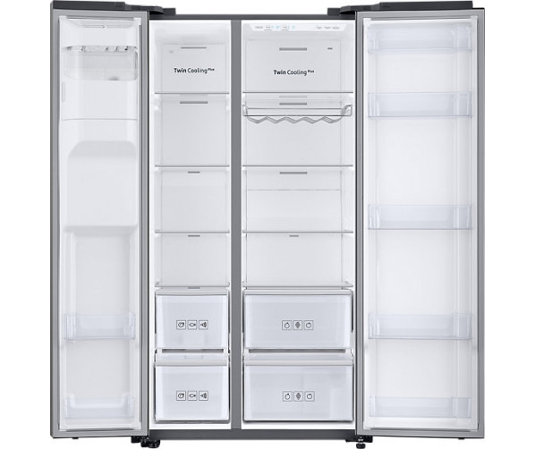 Foto van het interieur van de Samsung RS68N8231S9 side-by-side koelkast