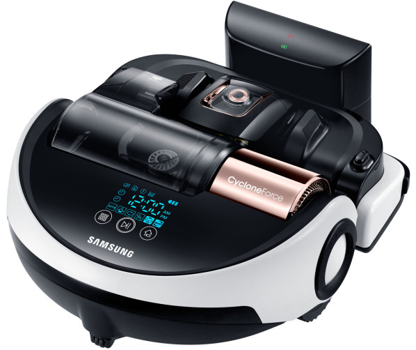 De Samsung VR20H9050UW robotstofzuiger heeft een geluidsniveau van 76 dB(A)